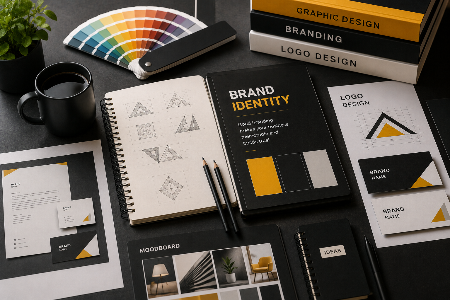 Media Bast Brand Identity and Graphic Design